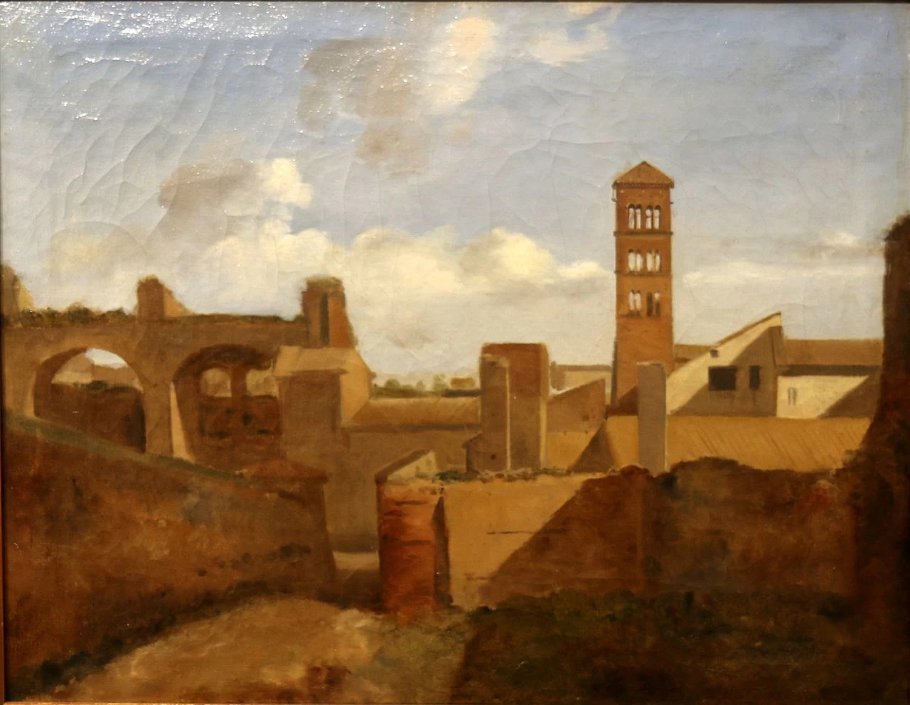 Veduta della chiesa di Sainte - Françoise, Romaine, Museo Granet, Aix, en, Provence